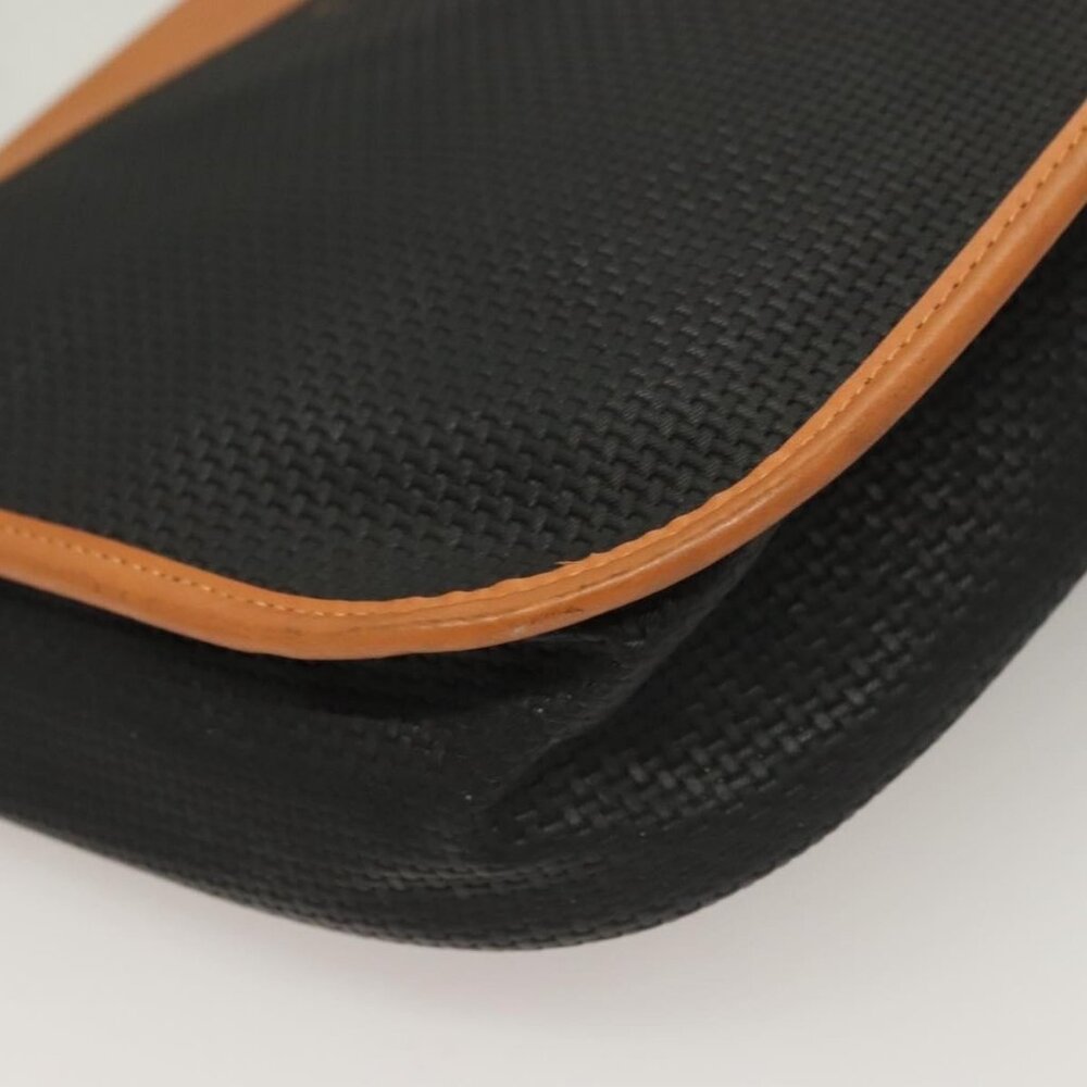 Authentic SAINT LAURENT Shoulder Bag PVC Leather Brown - Picture 8 of 16